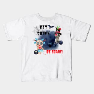 Eat, Drink and be Scary Kids T-Shirt